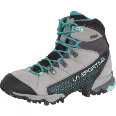 Botas La Sportiva Nucleo GTX Mujer Gris / Verde Menta - Chile IZV039847